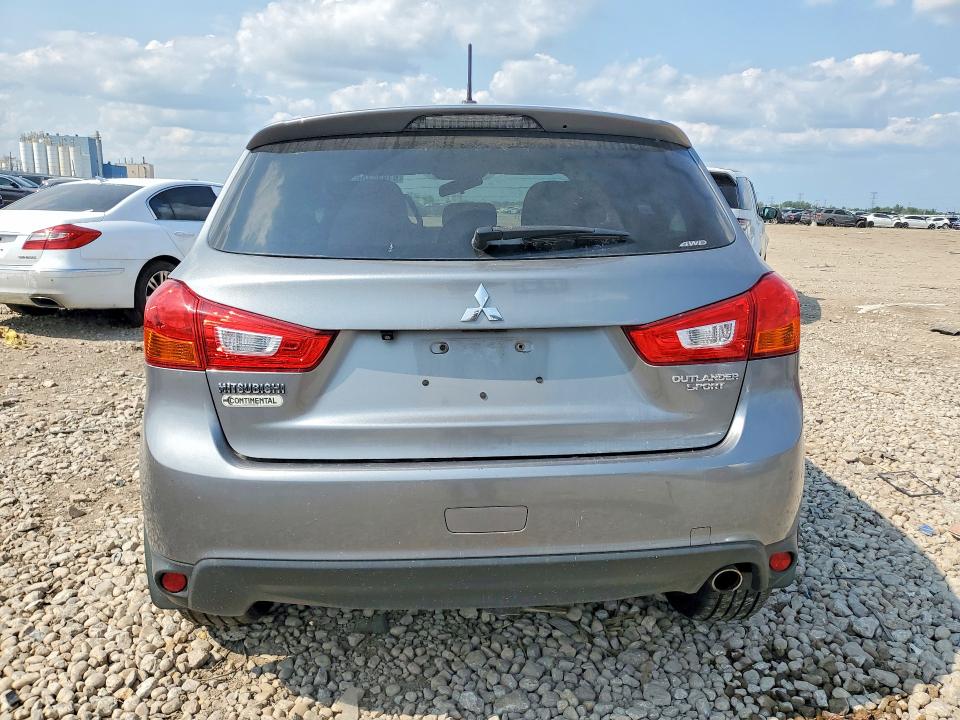 2015 Mitsubishi Outlander VIN 4A4AR4AU1FE054205 COPART salvage auction — SIDE, Il - Salvage Certificate, sold $1,500 on 2026-08-21 (photo 6)