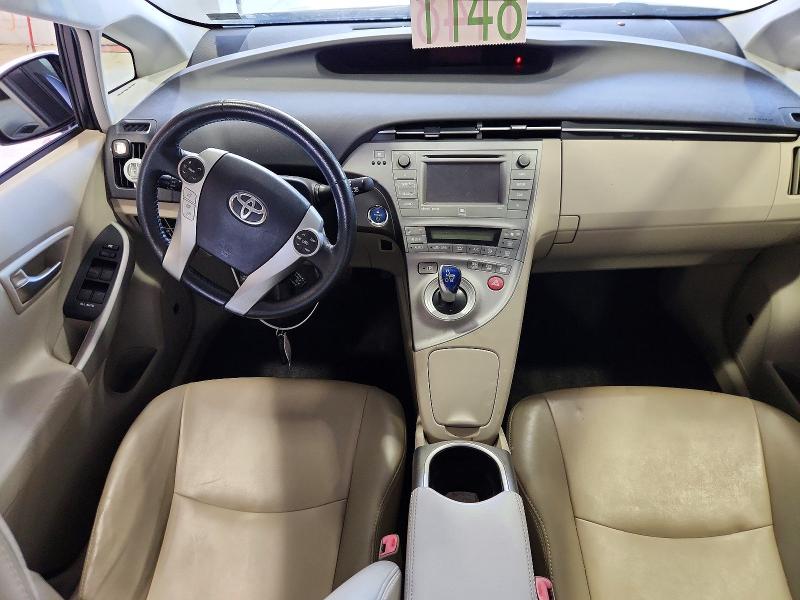 2013 Toyota Prius VIN JTDKN3DU4D0341707 COPART salvage auction — FRONT END, VA - CERT OF TITLE - SALVAGE, sold $2,500 on 2026-07-31 (photo 8)