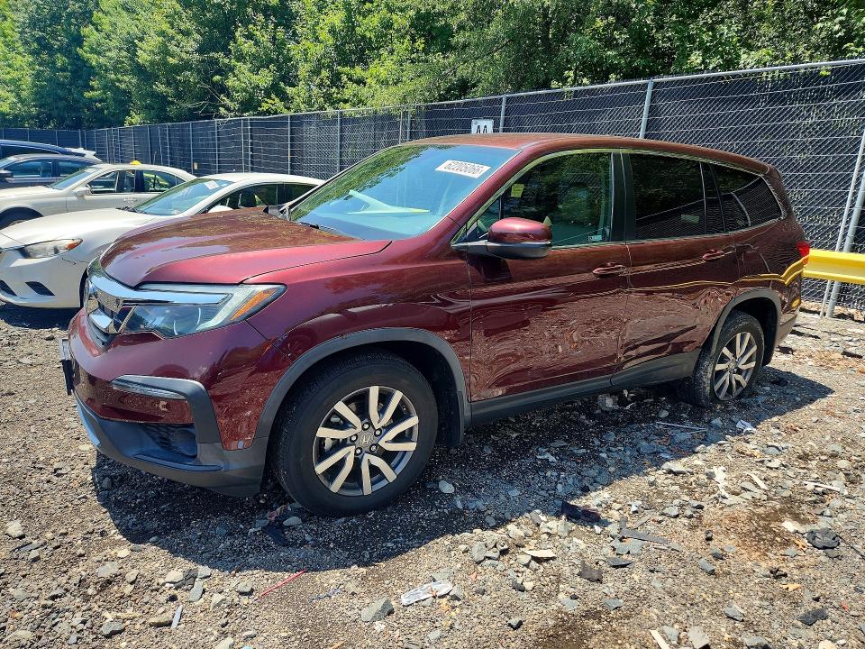 2020 Honda Pilot VIN 5FNYF6H32LB053114 — COPART salvage auction photo