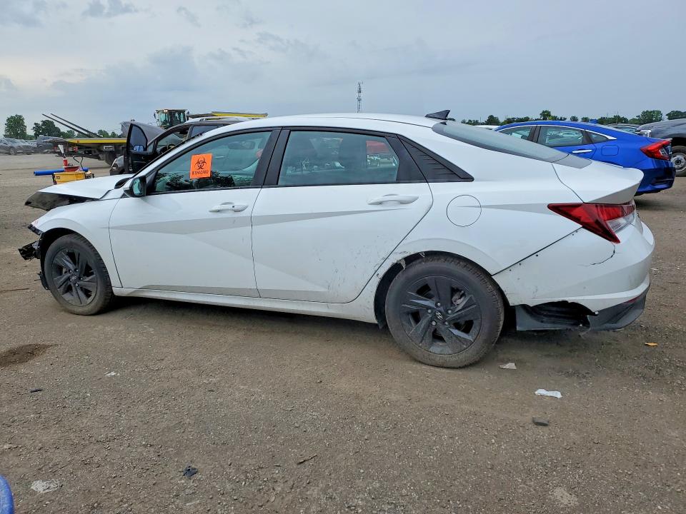 2022 Hyundai Elantra VIN KMHLM4AG4NU243083 COPART salvage auction — UNDERCARRIAGE, On - Permit Salvage, sold $2,800 on 2026-07-28 (photo 2)