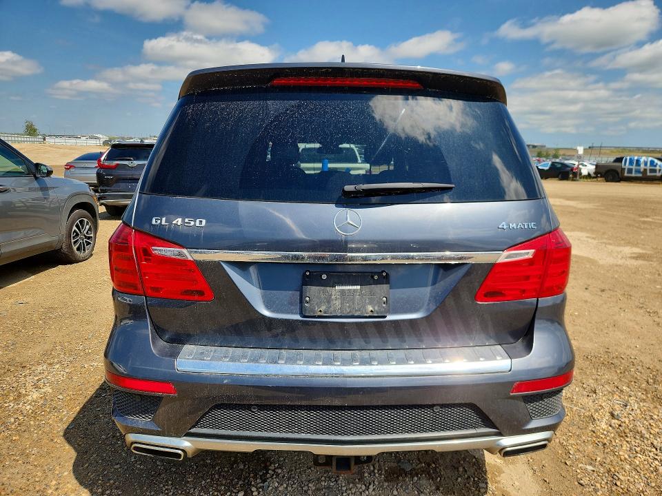 2015 Mercedes-benz Gl-class VIN 4JGDF6EE3FA596503 COPART salvage auction — FRONT END, AB - BOS - REBUILT, sold $3,150 on 2026-07-23 (photo 6)