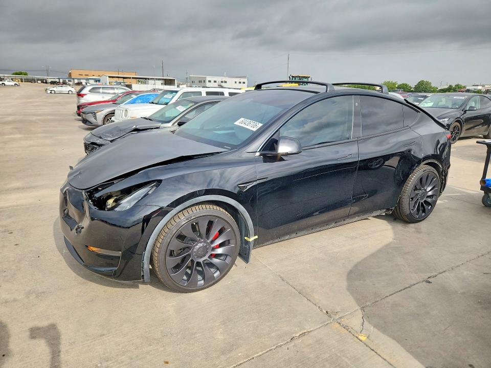 2023 Tesla Model y VIN 7SAYGDEFXPF778680 — COPART salvage auction photo