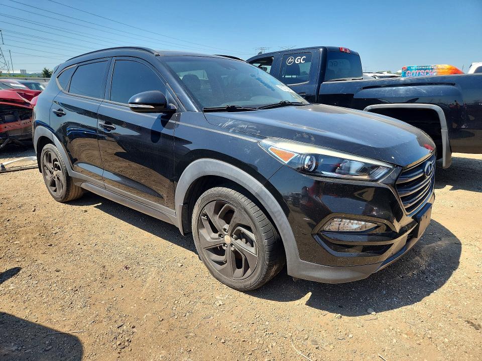 2016 Hyundai Tucson VIN KM8J33A25GU068712 COPART salvage auction — MINOR DENT/SCRATCHES, IL - CERTIFICATE OF TITLE (P), sold $4,100 on 2026-07-28 (photo 4)