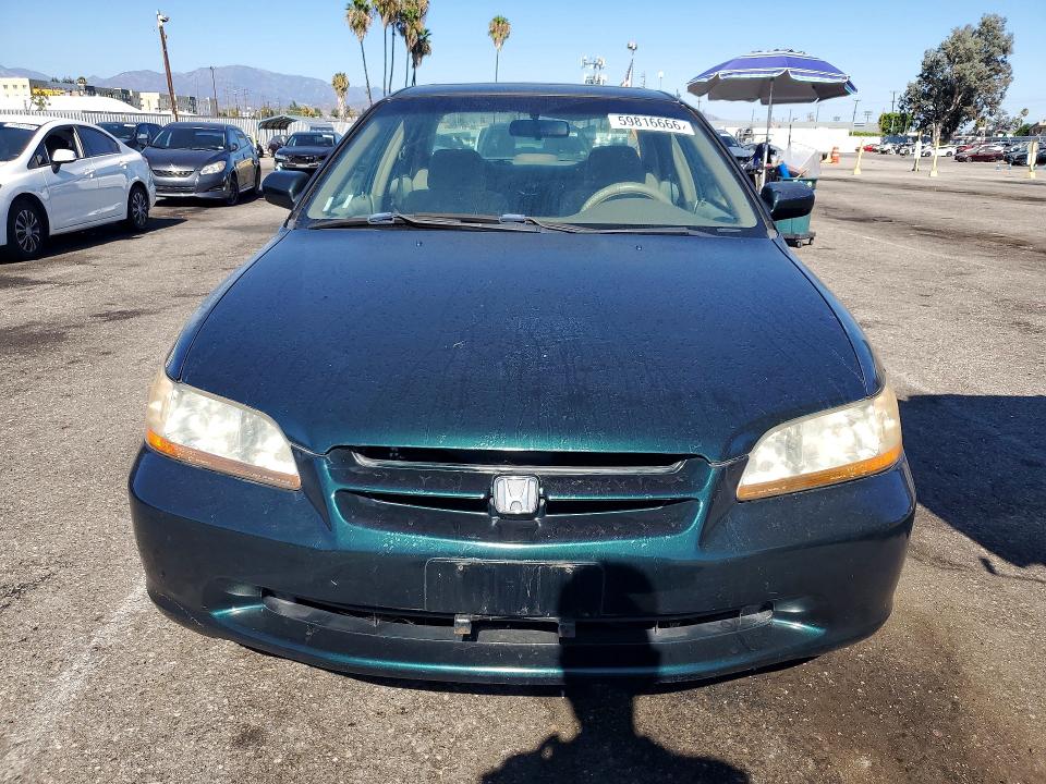 1998 Honda Accord VIN 1HGCG5551WA027013 COPART salvage auction — REAR END, Ca - Salvage Certificate, sold $70 on 2026-07-31 (photo 5)