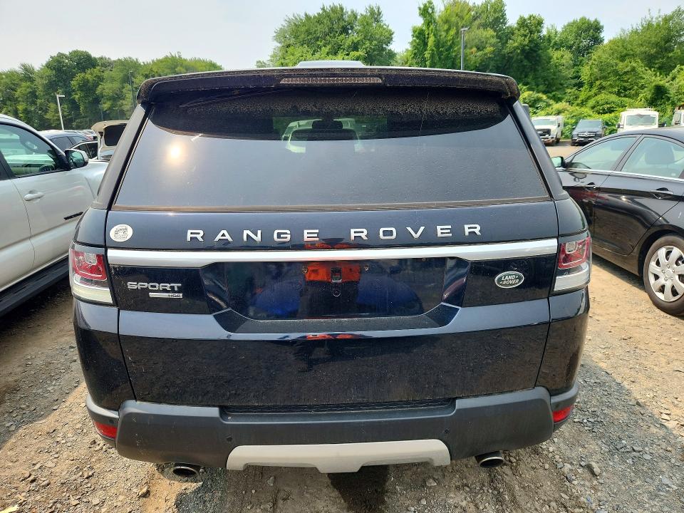 2015 Land rover Range rover sport VIN SALWR2VFXFA533929 COPART salvage auction — MINOR DENT/SCRATCHES, MA - CERTIFICATE OF TITLE, sold $1,500 on 2026-07-19 (photo 6)