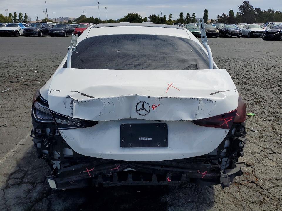 2022 Mercedes-benz C class VIN W1KAF4HB2NR067935 COPART salvage auction — REAR END, CA - SALVAGE CERTIFICATE, sold $13,700 on 2026-09-04 (photo 6)