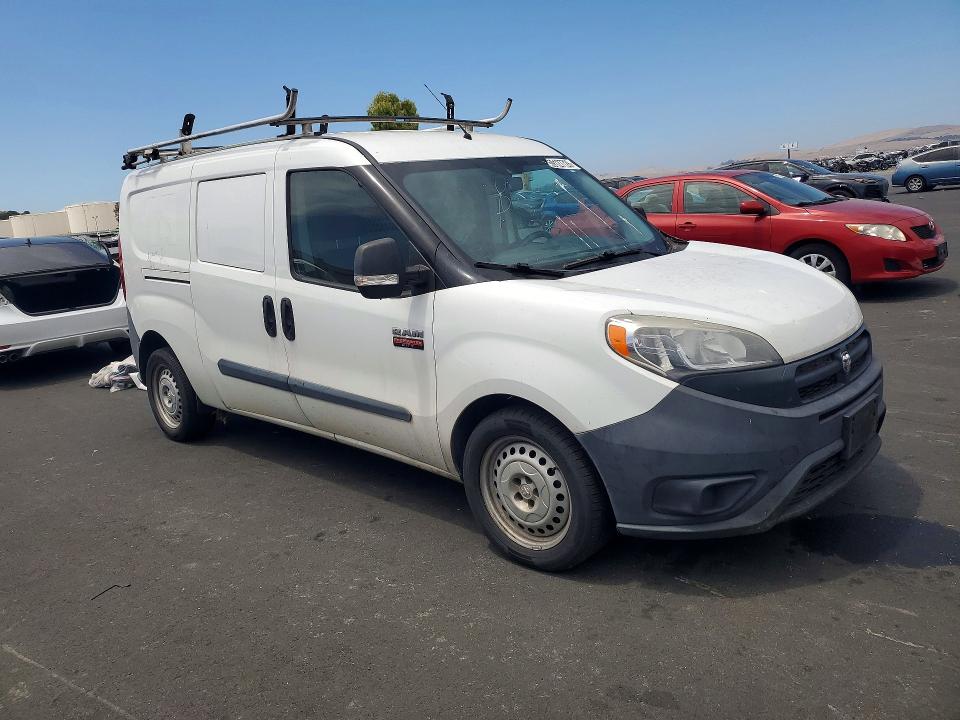 2017 Ram Promaster city VIN ZFBERFAB9H6D33665 COPART salvage auction — MINOR DENT/SCRATCHES, Ca - Dis/Dlr/Exp Only Clean Title, sold $600 on 2026-07-20 (photo 4)