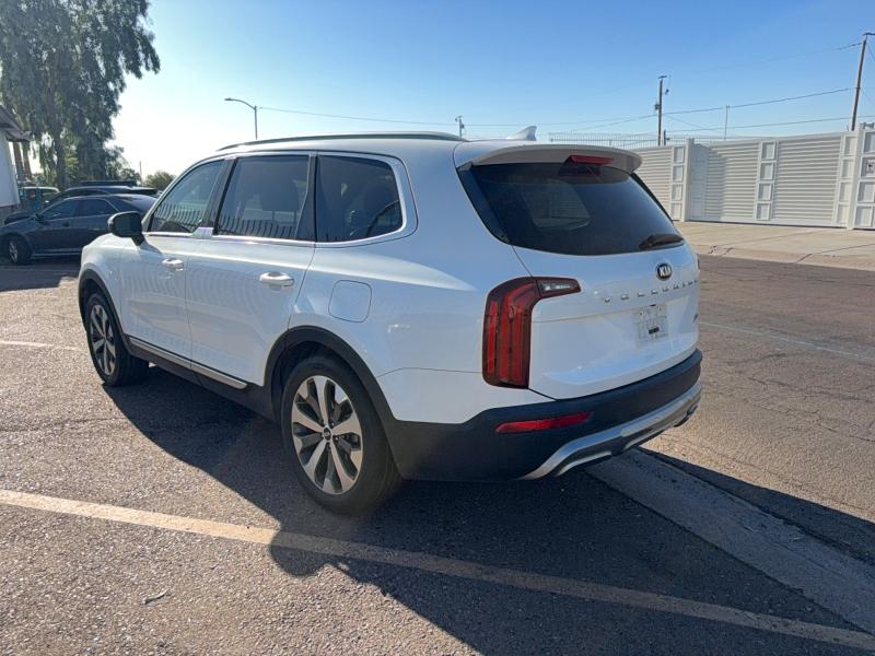 2020 Kia Telluride VIN 5XYP64HC7LG044935 COPART salvage auction — MINOR DENT/SCRATCHES, Az - Cert Of Title - Salvage (P), sold $5,000 on 2026-07-13 (photo 3)