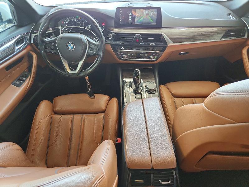 2018 BMW 5er VIN WBAJA9C59JB249025 COPART salvage auction — MINOR DENT/SCRATCHES, Wv - Certificate Of Title, sold $8,100 on 2026-07-20 (photo 8)