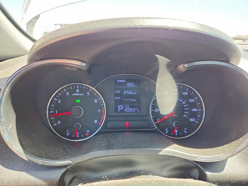 2016 Kia Forte VIN KNAFK4A68G5544187 COPART salvage auction — FRONT END, Az - Cert Of Title - Salvage, sold $2,050 on 2026-07-09 (photo 9)