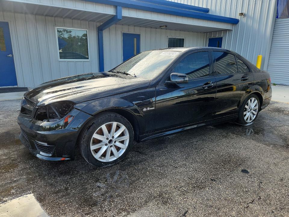 2014 Mercedes-benz C class VIN WDDGF7HB7EA961679 COPART salvage auction — STRIPPED, Fl - Certificate Of Title, sold $1,400 on 2026-07-28 (photo 1)
