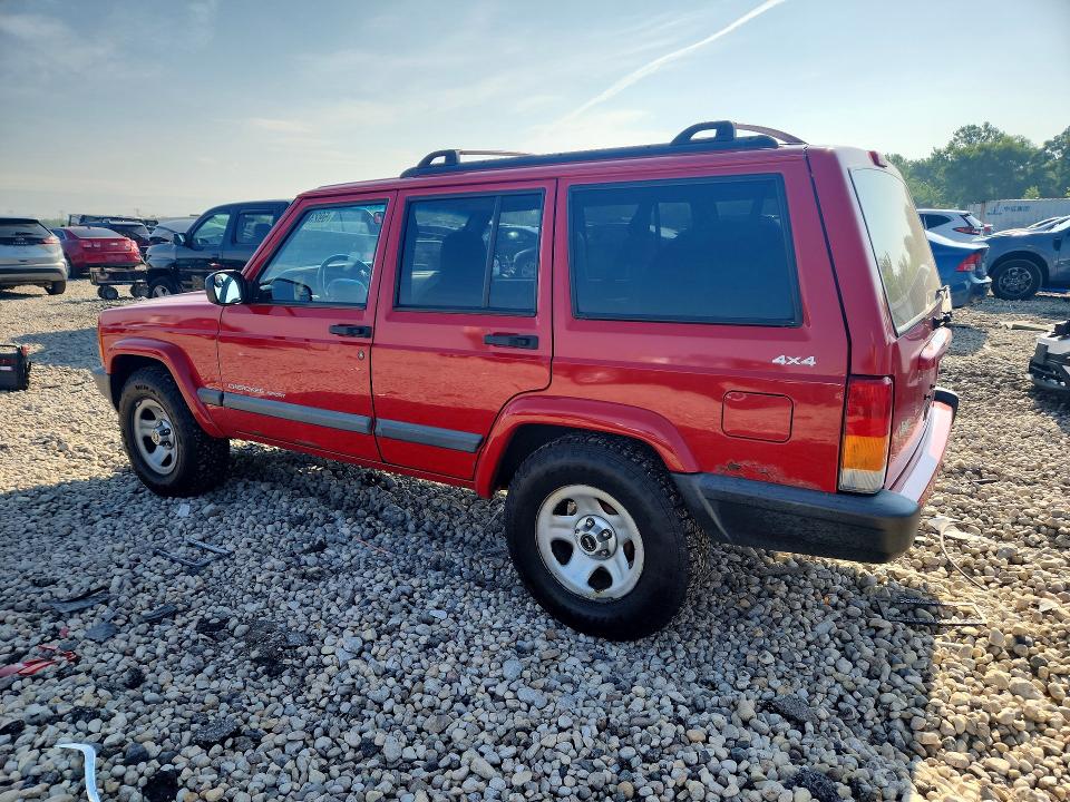1999 Jeep Cherokee VIN 1J4FF68S5XL614739 COPART salvage auction — NORMAL WEAR, Il - Certificate Of Title, sold $375 on 2026-07-08 (photo 2)