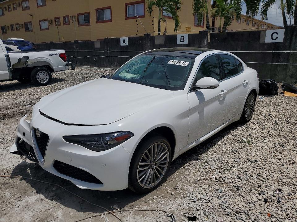 2020 Alfa romeo Giulia VIN ZARFANBN8L7629553 COPART salvage auction — UNDERCARRIAGE, Salvage Title, sold $1,400 on 2026-08-07 (photo 1)