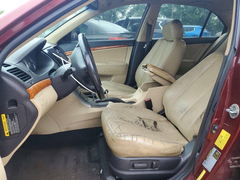 2009 Hyundai Sonata VIN 5NPEU46C79H524877 COPART salvage auction — REAR END, Md - Cert Of Salvage > 75% Damage, sold $125 on 2026-07-23 (photo 7)