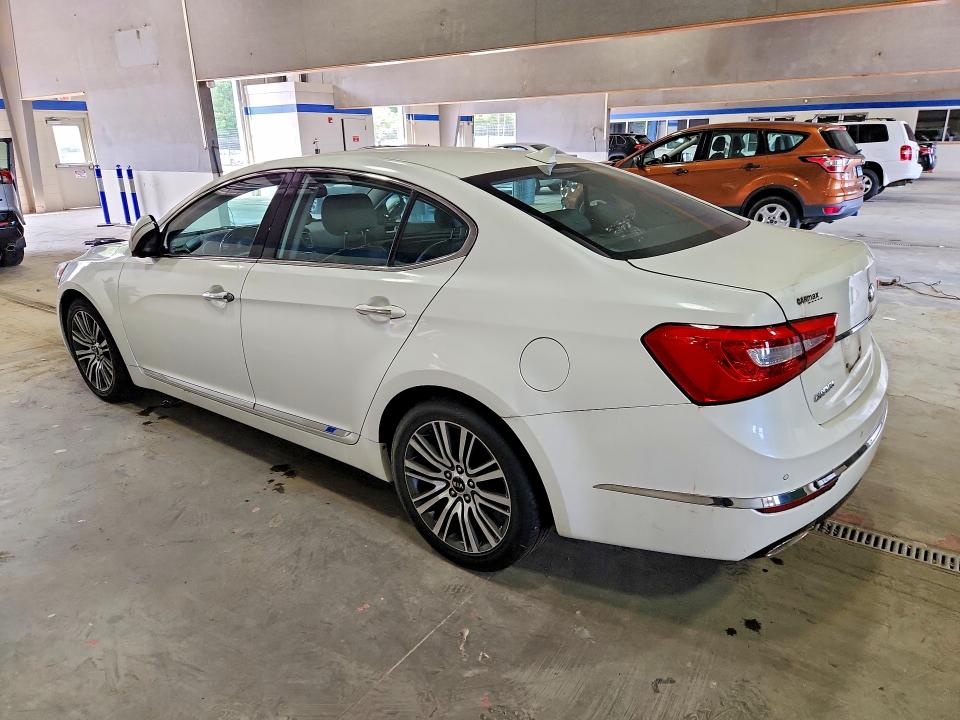 2014 Kia Cadenza VIN KNALN4D73E5153556 COPART salvage auction — MECHANICAL, VA - CERTIFICATE OF TITLE, sold $375 on 2026-07-24 (photo 2)