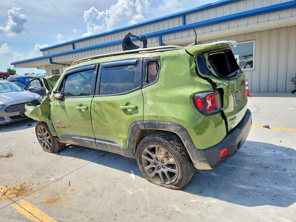 2016 Jeep VIN ZACCJBBT6GPD70192 COPART salvage auction — FRONT END, Ky - Cert Of Title-Salvage, sold $350 on 2026-08-13 (photo 2)