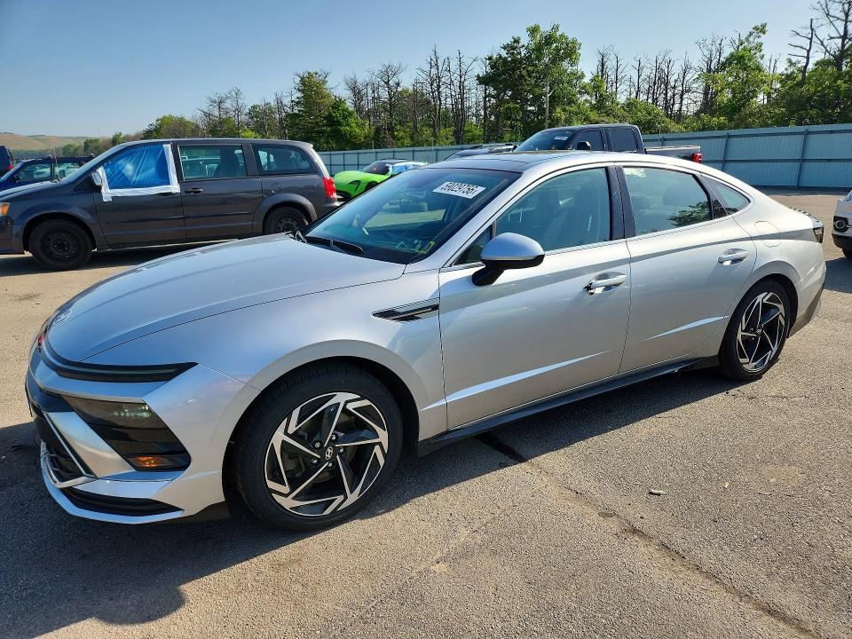 2024 Hyundai Sonata VIN KMHL14JA4RA379919 COPART salvage auction — SIDE, NY - MV-907A SALVAGE CERTIFICATE, sold $8,400 on 2026-07-27 (photo 1)