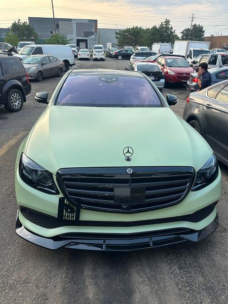 2018 Mercedes-benz E-klasse VIN WDDZF6GB4JA353567 COPART salvage auction — SIDE, On - Permit No Brand - Unfit (P), sold $15,150 on 2026-08-13 (photo 7)