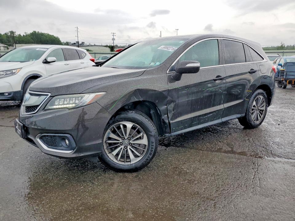 2016 Acura Rdx VIN 5J8TB4H7XGL001182 COPART salvage auction — UNDERCARRIAGE, Pa - Certificate Of Salvage, sold $2,100 on 2026-07-31 (photo 1)