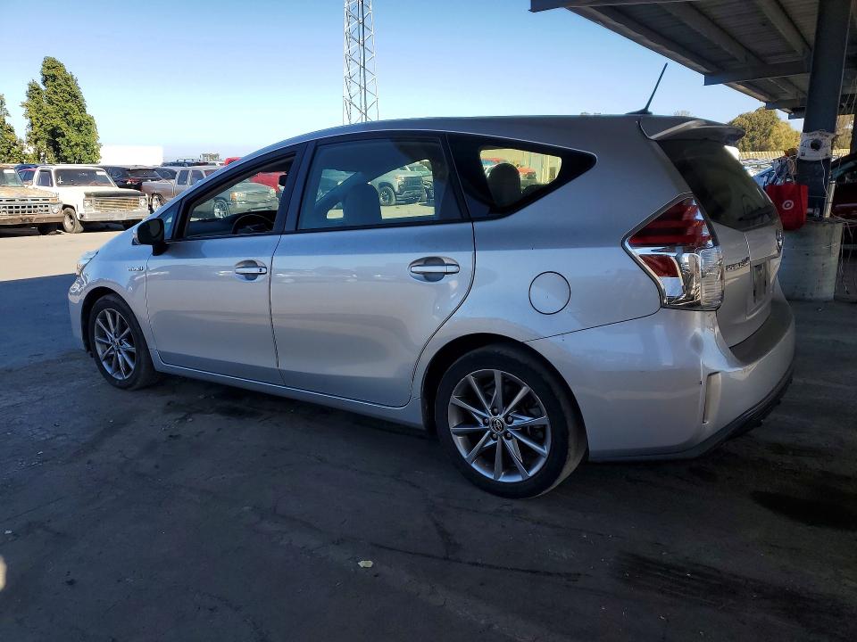2017 Toyota Prius v VIN JTDZN3EU0HJ055866 COPART salvage auction — VANDALISM, CA - DIS/DLR/EXP ONLY CLEAN TITLE, sold $3,500 on 2026-07-21 (photo 2)