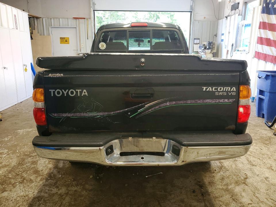 2004 Toyota Tacoma VIN 5TEHN72N34Z383895 COPART salvage auction — MINOR DENT/SCRATCHES, Me - Certificate Of Title, sold $650 on 2026-07-30 (photo 6)
