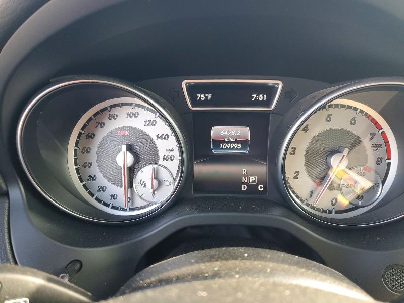 2016 Mercedes-benz Gla-klasse VIN WDCTG4GB7GJ248056 COPART salvage auction — REAR END, Ca - Salvage Certificate, sold $3,750 on 2026-08-14 (photo 9)