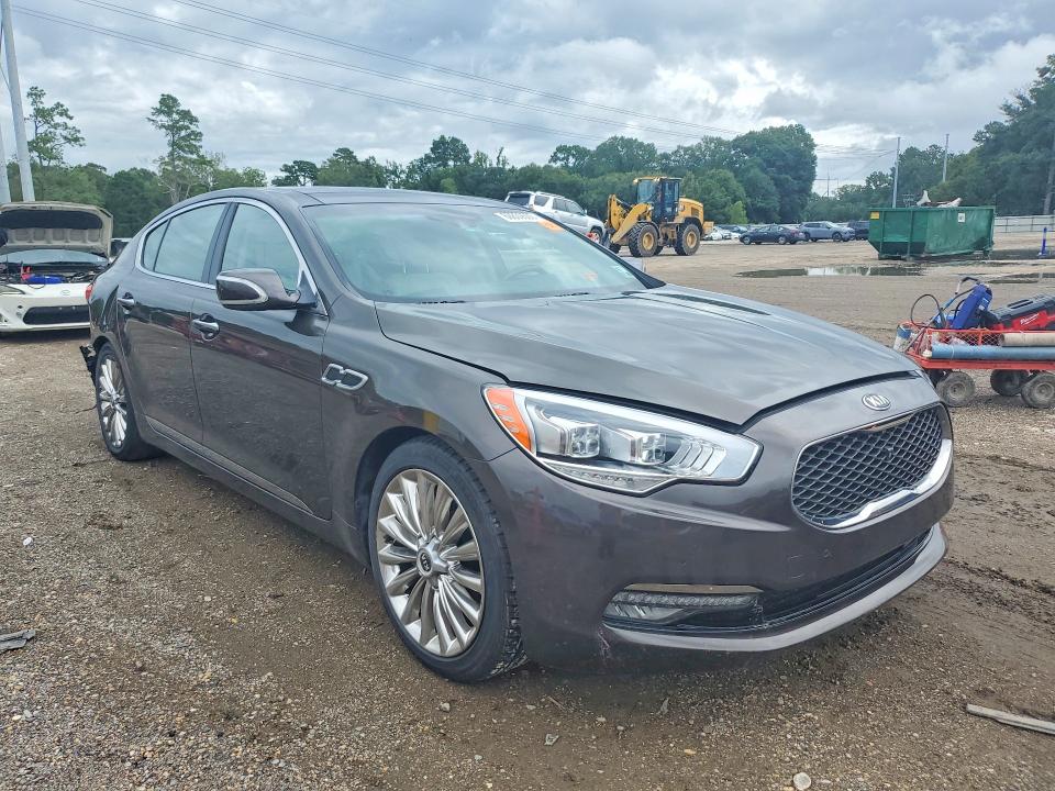 2015 Kia K900 VIN KNALW4D41F6018526 COPART salvage auction — REAR END, La - Cert Of Title-Salvage, sold $1,350 on 2026-07-21 (photo 4)