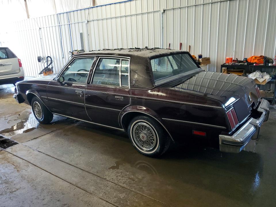 1987 Oldsmobile Cutlass supreme VIN 1G3GR51A4HR315786 COPART salvage auction — ROOF, WV - CERTIFICATE OF TITLE, sold $3,024 on 2026-07-09 (photo 2)