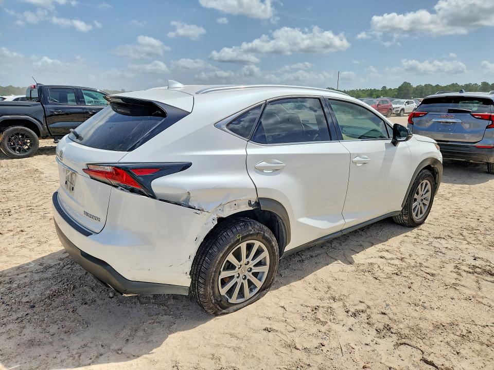 2015 Lexus Nx 200t VIN JTJYARBZ0F2011056 COPART salvage auction — FRONT END, Tx - Salvage Vehicle Title, sold $875 on 2026-07-28 (photo 3)
