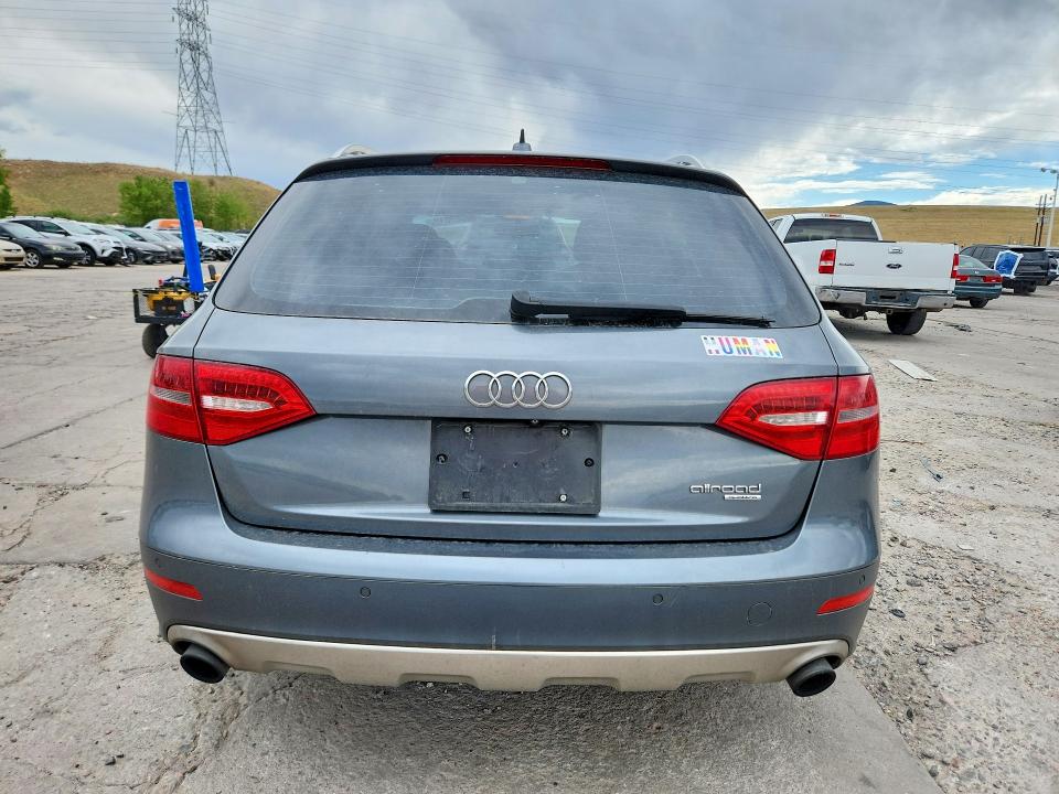 2013 Audi A4 VIN WA1UFAFL0DA068770 COPART salvage auction — UNDERCARRIAGE, Co - Certificate Of Title, sold $1,150 on 2026-08-05 (photo 6)