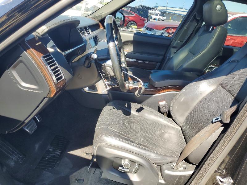 2016 Land rover RANGE ROVER VIN SALGS2EF0GA301396 COPART salvage auction — NORMAL WEAR, Salvage Title, sold $6,500 on 2026-09-01 (photo 7)