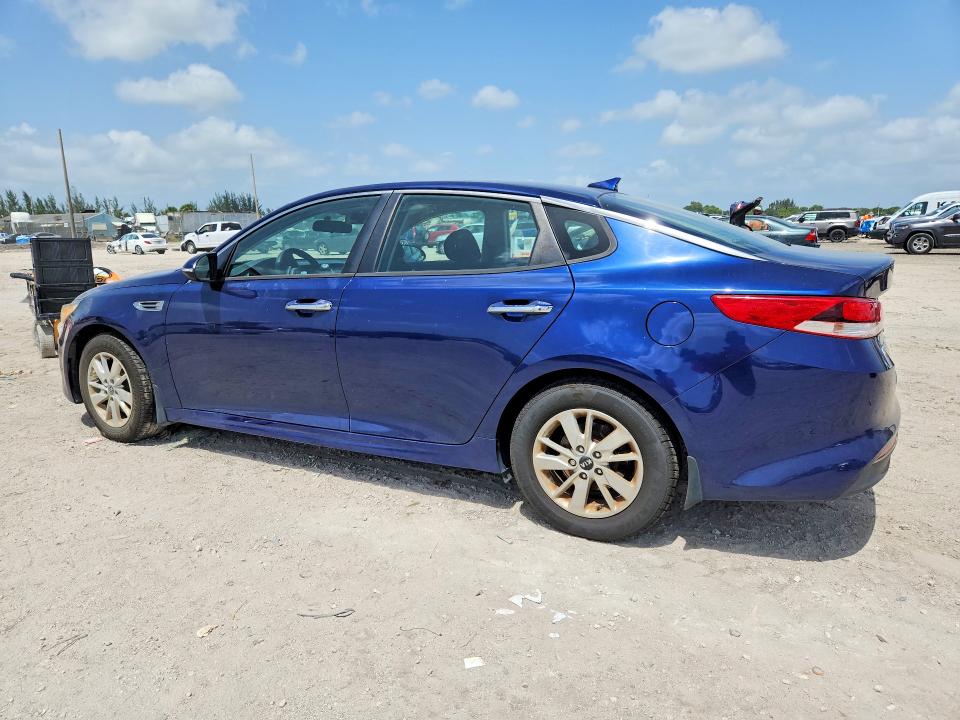 2018 Kia Optima VIN 5XXGT4L33JG200177 COPART salvage auction — MINOR DENT/SCRATCHES, Fl - Certificate Of Title, sold $1,600 on 2026-07-21 (photo 2)