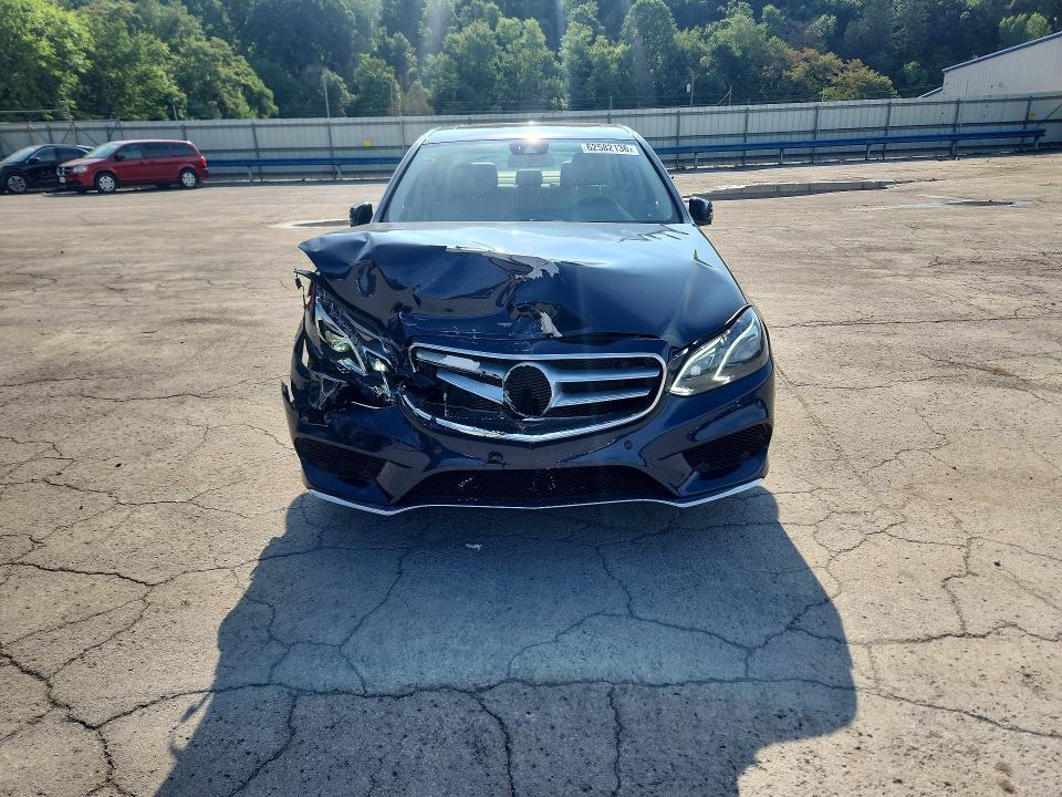 2016 Mercedes-benz E-klasse VIN WDDHF8JBXGB222842 COPART salvage auction — FRONT END, Pa - Certificate Of Salvage, sold $2,150 on 2026-08-13 (photo 5)