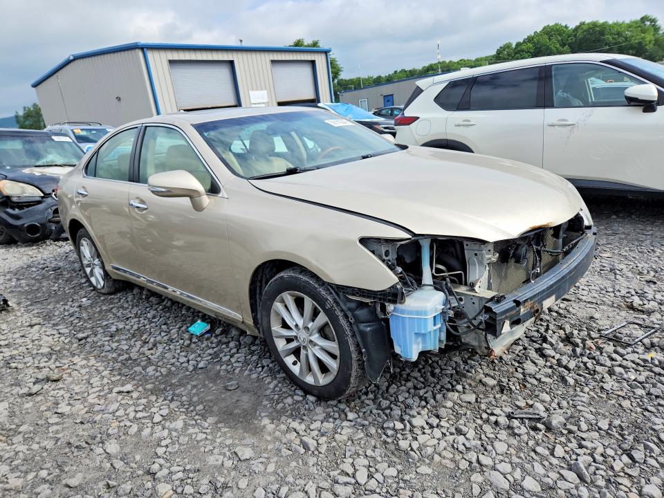 2011 Lexus Es 350 VIN JTHBK1EG9B2440111 COPART salvage auction — FRONT END, PA - CERTIFICATE OF SALVAGE, sold $500 on 2026-07-15 (photo 4)