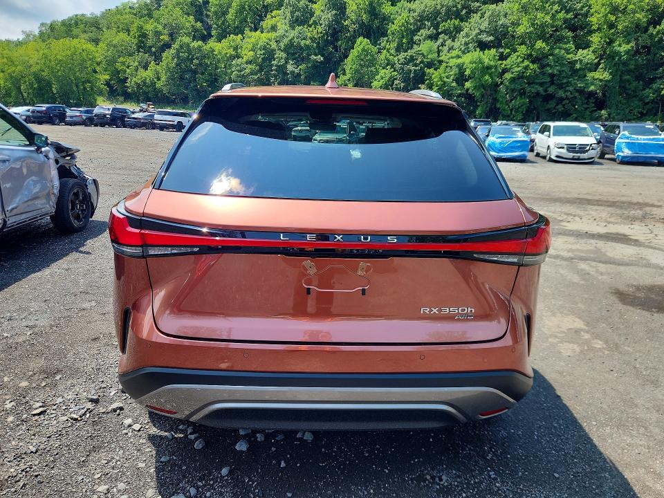 2026 Lexus Rx VIN 2T2BBMCA7TC124075 COPART salvage auction — FRONT END, Salvage Title, sold $23,300 on 2026-09-22 (photo 6)