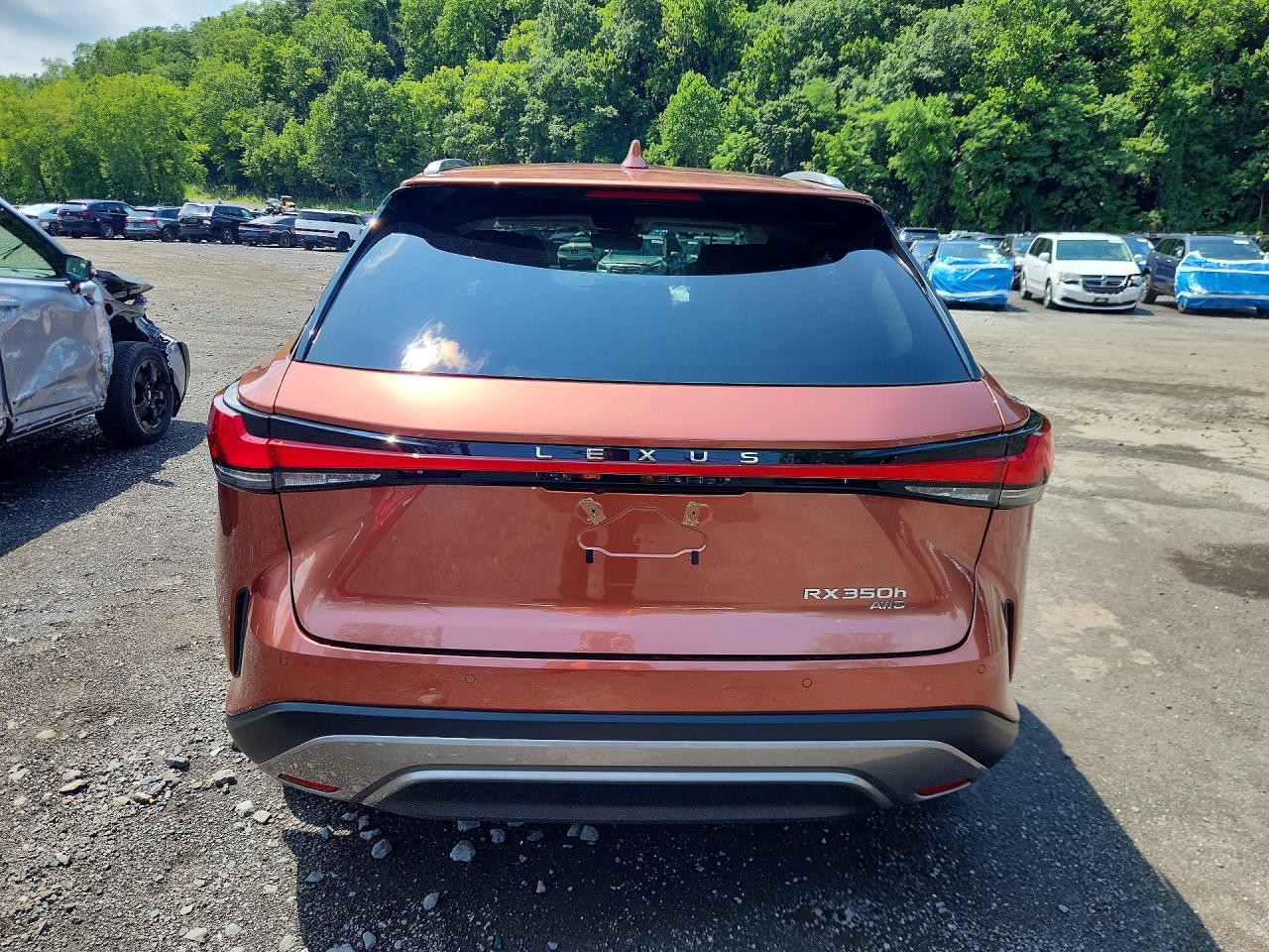 2026 Lexus Rx VIN 2T2BBMCA7TC124075 COPART salvage auction — Front End, Sc - Salvage Title, sold $24,100 on 2026-09-15 (photo 6)