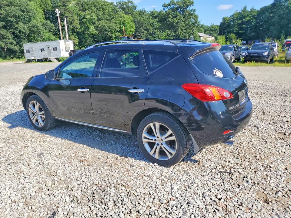 2009 Nissan Murano VIN JN8AZ18W99W156643 COPART salvage auction — FRONT END, Ma - Cert Of Title-Reconstrctd Coll, sold $125 on 2026-07-29 (photo 2)