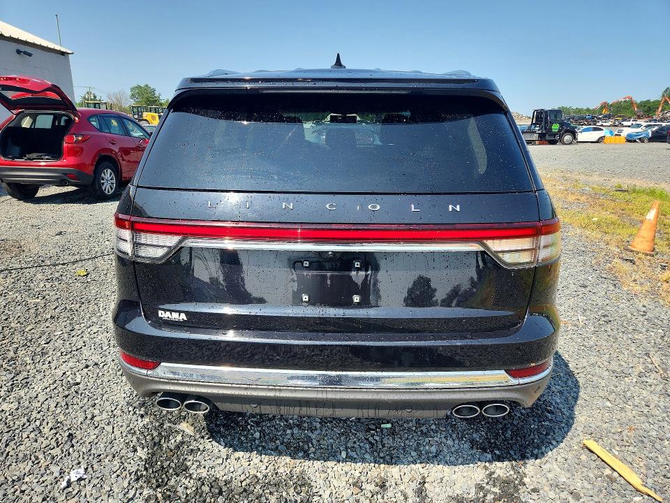 2024 Lincoln Aviator VIN 5LM5J6XC6RGL00855 COPART salvage auction — WATER/FLOOD, Ny - Mv907A-Parts Only, sold $625 on 2026-09-10 (photo 6)
