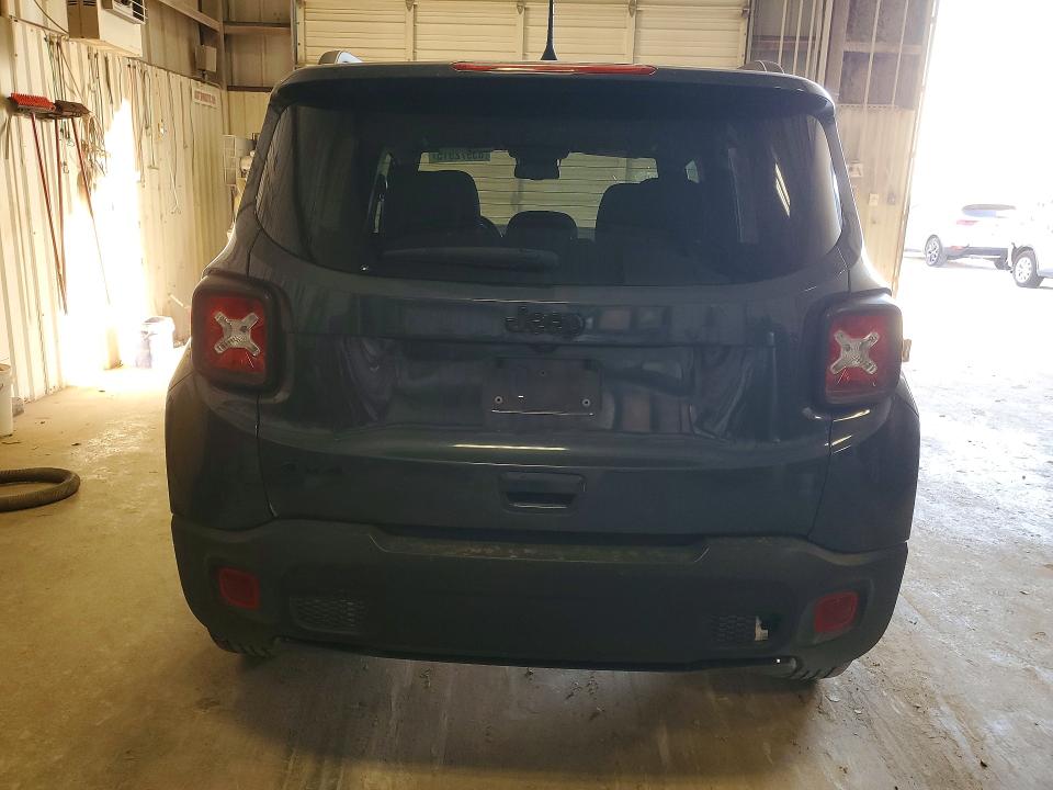 2022 Jeep Renegade VIN ZACNJDE17NPN96542 COPART salvage auction — HAIL, Tx - Certificate Of Title (P), sold $7,500 on 2026-07-21 (photo 6)
