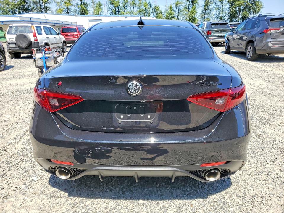 2022 Alfa romeo Giulia VIN ZARFAMBN3N7665809 COPART salvage auction — FRONT END, Wa - Bill Of Sale, sold $13,000 on 2026-08-03 (photo 6)