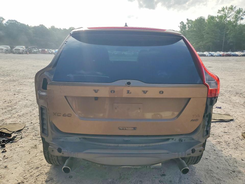 2013 Volvo Xc60 VIN YV4902DZ6D2369626 COPART salvage auction — REAR END, Nc - Salvage Certificate Of Title, sold $1,500 on 2026-07-31 (photo 6)
