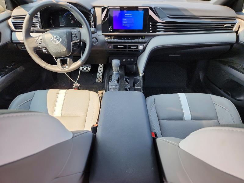 2025 Toyota Camry VIN 4T1DBADK0SU526455 COPART salvage auction — ROLLOVER, Vt - Cert Of Title-Salvage Vehicle (P), sold $13,000 on 2026-07-30 (photo 8)