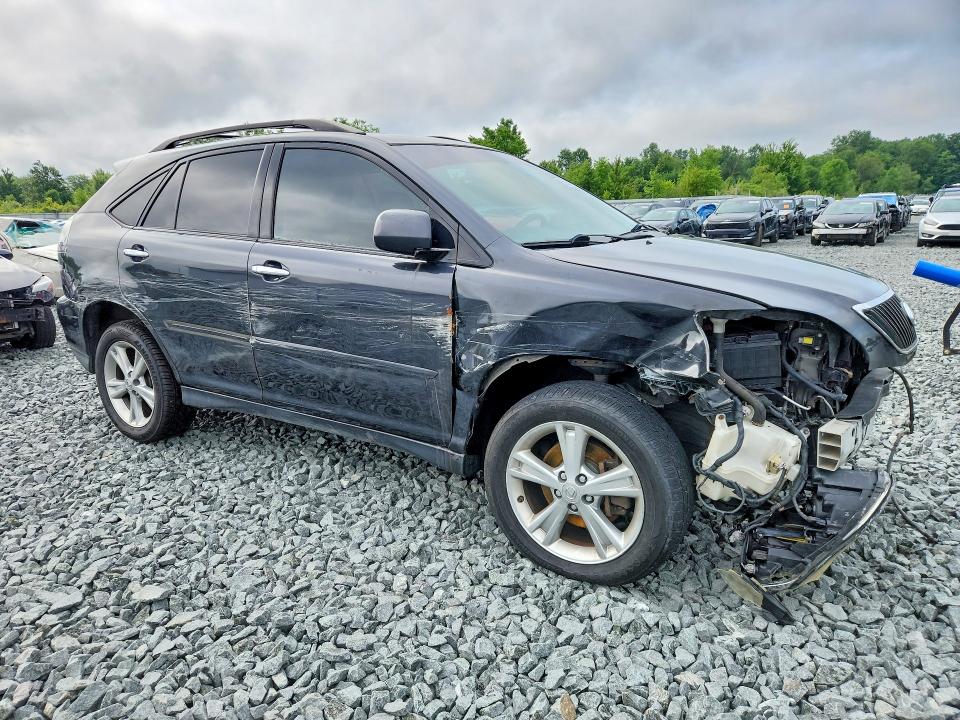 2008 Lexus Rx 400h VIN JTJHW31U982056746 COPART salvage auction — FRONT END, Oh - Cert Of Title-Salvage, sold $375 on 2026-07-13 (photo 4)