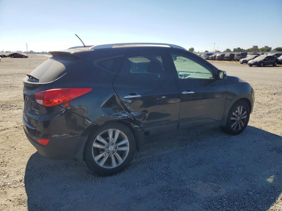 2013 Hyundai Tucson VIN KM8JU3AC9DU659949 COPART salvage auction — REAR END, CA - SALVAGE CERTIFICATE, sold $1,400 on 2026-07-14 (photo 3)