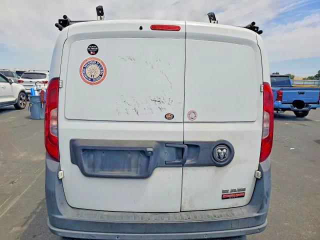 2017 Ram Promaster city VIN ZFBERFAB9H6D33665 COPART salvage auction — MINOR DENT/SCRATCHES, Ca - Dis/Dlr/Exp Only Clean Title, sold $600 on 2026-07-20 (photo 6)