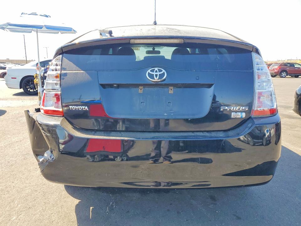 2009 Toyota Prius VIN JTDKB20UX97842480 COPART salvage auction — REAR END, Ca - Salvage Certificate, sold $675 on 2026-07-20 (photo 6)