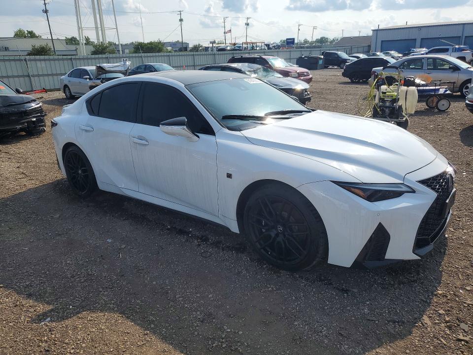 2023 Lexus Is VIN JTHAP1D21P5003129 COPART salvage auction — VANDALISM, Il - Salvage Certificate, sold $15,300 on 2026-07-29 (photo 4)