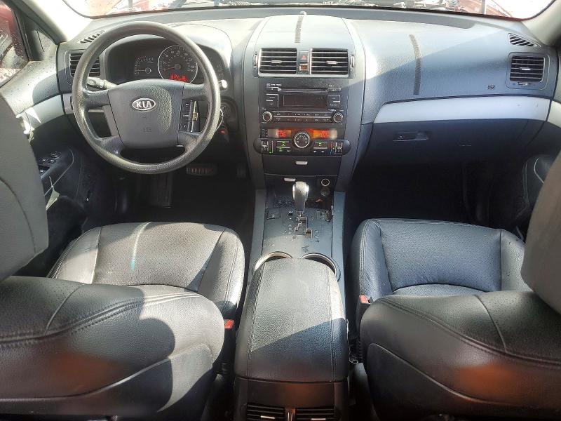 2009 Kia Mohave (borrego) VIN KNDJH741095026395 COPART salvage auction — FRONT END, Fl - Cert Of Title Slvg Rebuildable, sold $950 on 2026-07-31 (photo 8)