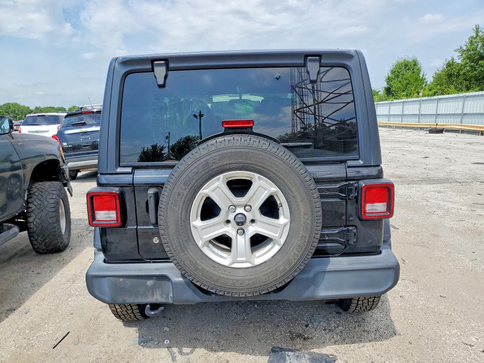 2019 Jeep Wrangler / VIN 1C4HJXAN7KW609699 COPART salvage auction — FRONT END, IN - CERT OF TITLE-SALVAGE TITLE, sold $9,200 on 2026-08-31 (photo 6)