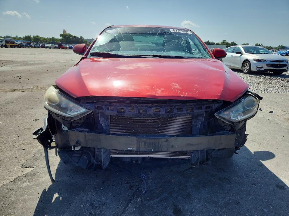 2017 Hyundai Elantra VIN KMHD74LF1HU384083 COPART salvage auction — FRONT END, FL - CERTIFICATE OF TITLE, sold $1,350 on 2026-07-27 (photo 5)